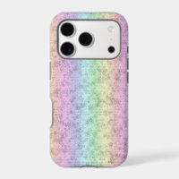 Rainbow in Elephant Skin Leather Optik
