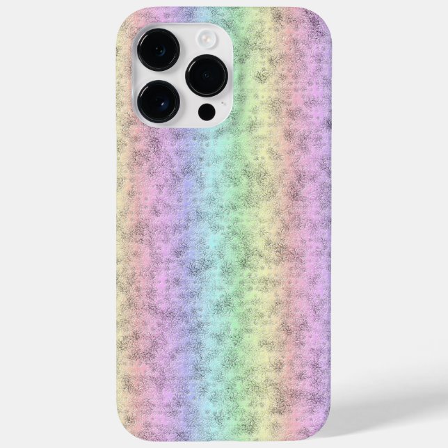 Rainbow in Elephant Skin Leather Optik Case-Mate iPhone Case (Back)