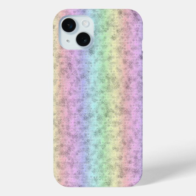 Rainbow in Elephant Skin Leather Optik Case-Mate iPhone Case (Back)