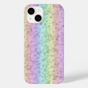 Rainbow in Elephant Skin Leather Optik Case-Mate iPhone 14 Case