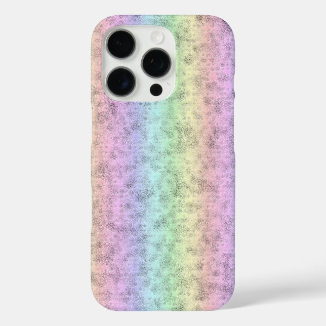Rainbow in Elephant Skin Leather Optik Case-Mate iPhone Case (Back)