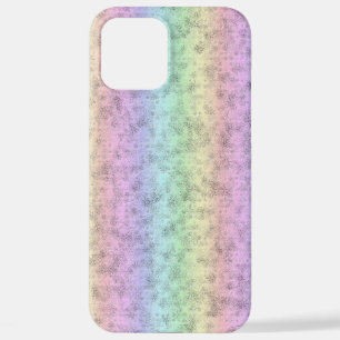 Rainbow in Elephant Skin Leather Optik iPhone 12 Pro Max Case
