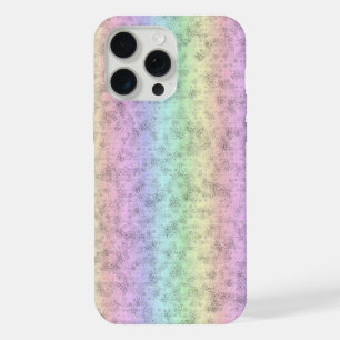 Rainbow in Elephant Skin Leather Optik iPhone 15 Pro Max Case