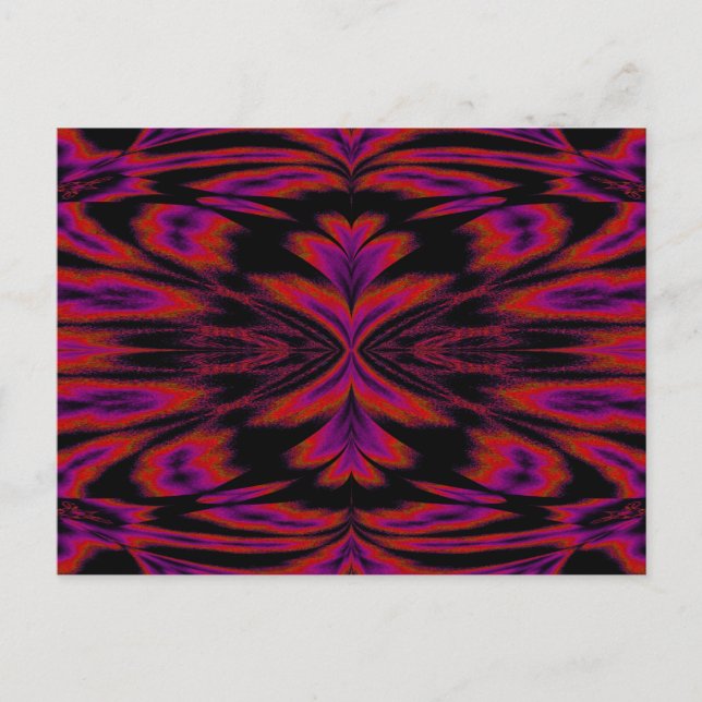 Rainbow In Light Butterfly Postcard (Front)