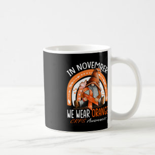 Rainbow In November We Wear Orange CRPS Awareness Coffee Mug