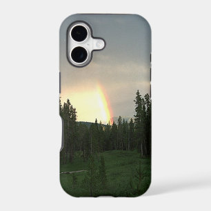 Rainbow In The Mountains Art Photo Phone Case