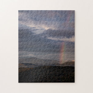 Rainbow in the mountains. jigsaw puzzle