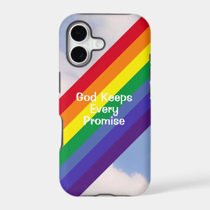 Rainbow in the Sky Inspirational Bright Cute