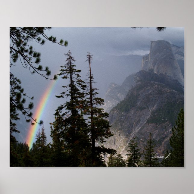 Rainbow in Yosemite Canvas Print (Front)