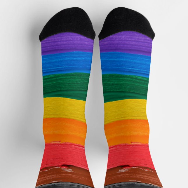 Rainbow inclusive socks (Top)
