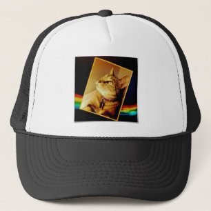 Rainbow Indigo Trucker Hat