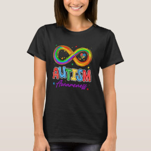Rainbow Infinity Love Autism Neurodiversity Awaren T-Shirt