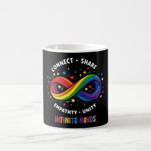 Rainbow Infinity Neurodiversity Symbol - Infinite  Coffee Mug