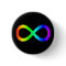 Rainbow Infinity Symbol
