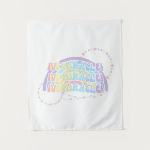 Rainbow IVF MIRACLE Colourful Infertility Awarenes Tapestry