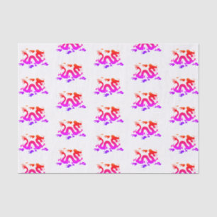 Rainbow JAPANESE Dragon Tissue Paper