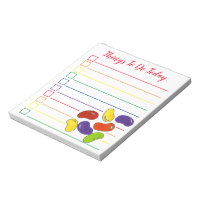 Rainbow Jelly Bean Candy Personalised To Do List