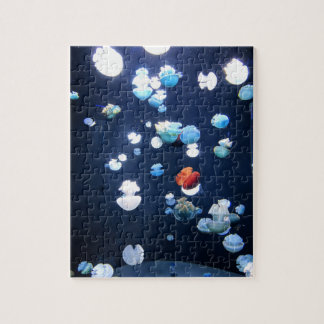 Rainbow Jelly Fish Monogram Puzzle