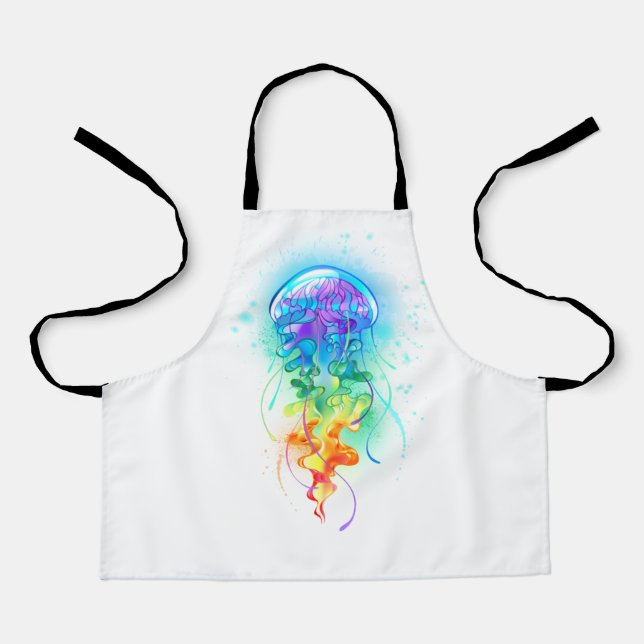 Rainbow jellyfish apron (Front)