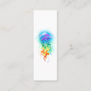 Rainbow jellyfish calling card