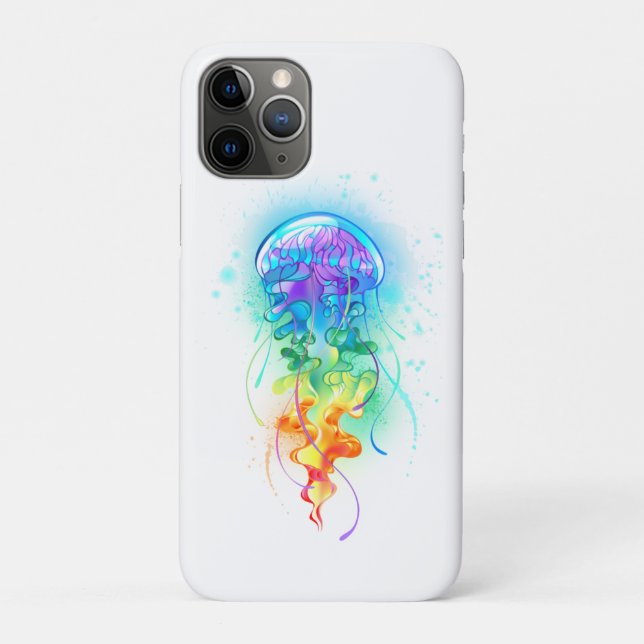 Rainbow jellyfish Case-Mate iPhone case (Back)