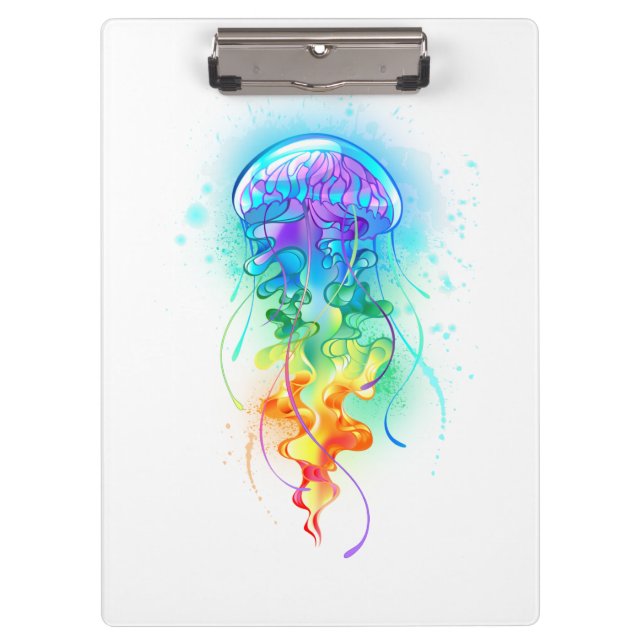Rainbow jellyfish clipboard (Front)