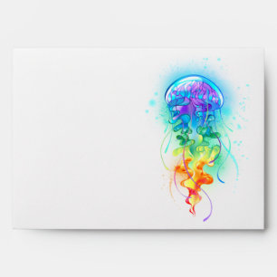 Rainbow jellyfish envelope