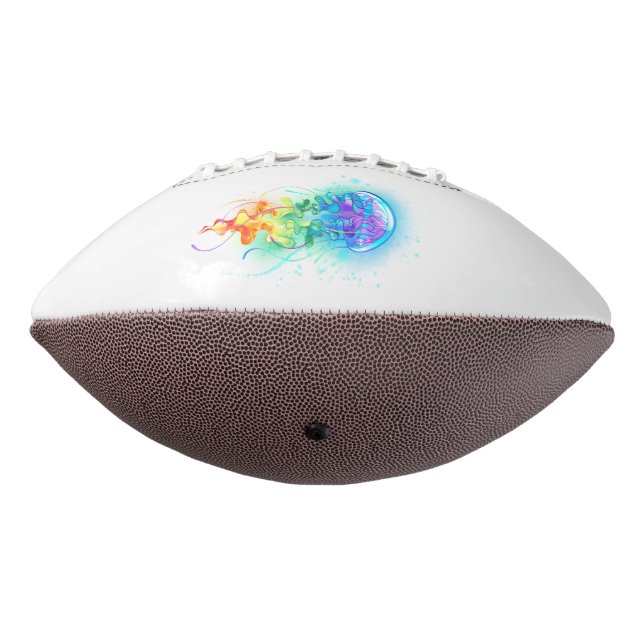 Rainbow jellyfish football (Rotated 270)