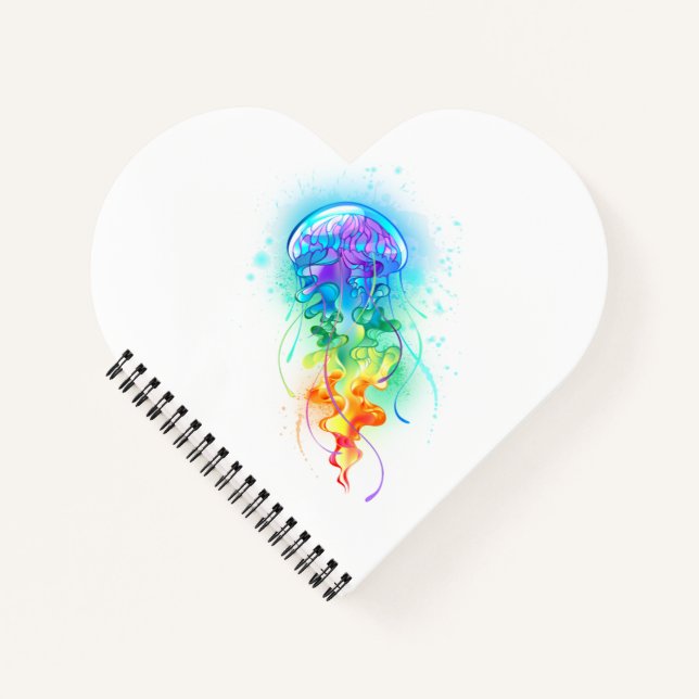 Rainbow jellyfish notebook (Front)