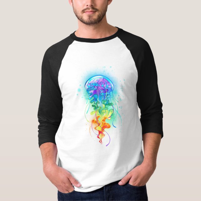 Rainbow jellyfish T-Shirt (Front)