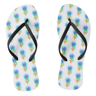 Rainbow jellyfish thongs