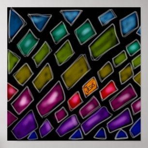 Rainbow ‘Jesus The Light of The World’ Poster