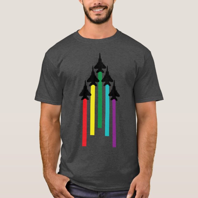 RAINBOW JETS T-Shirt (Front)