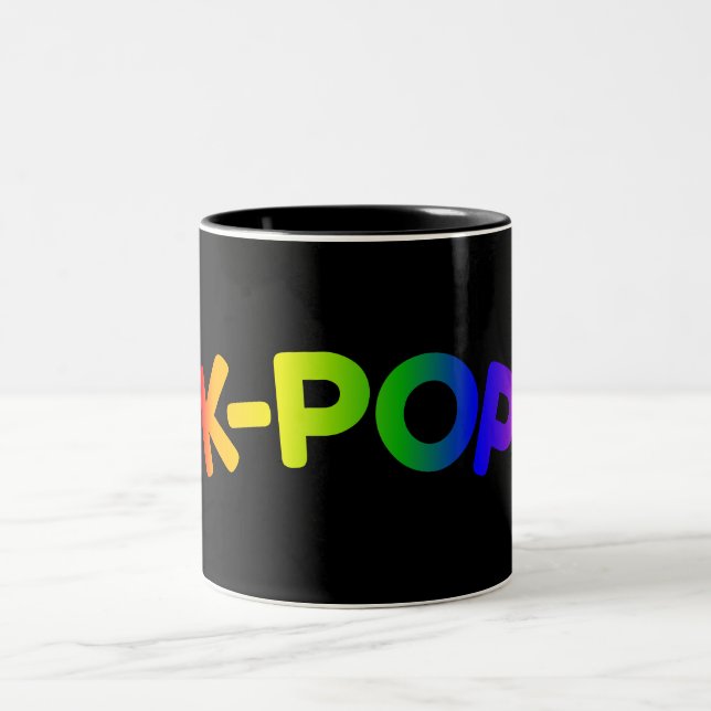 Rainbow K-Pop Mug (Center)