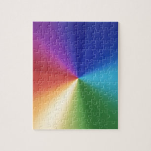 Rainbow Kaleidoscope Jigsaw Puzzle