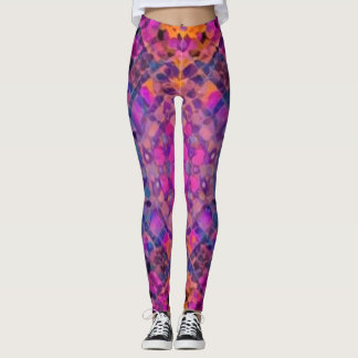 rainbow kaleidoscope leggings