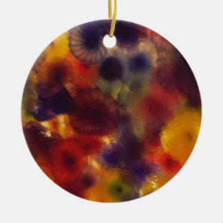 Rainbow Kalidascope Ceramic Ornament