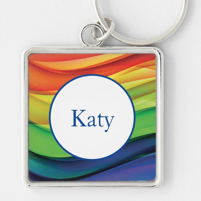 Rainbow Keychain (Front)