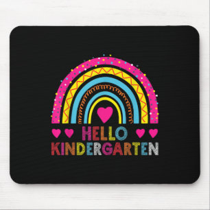 Rainbow Kindergarten Back To School Gifts For Teac Mouse Pad