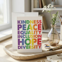 Rainbow Kindness Equality Inclusion Hope Quote