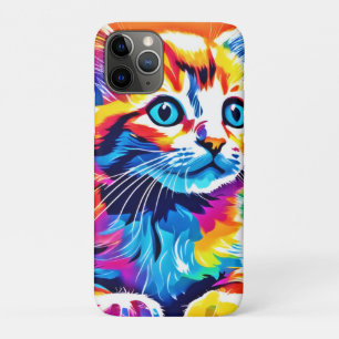 Rainbow Kitten Dreams iPhone 11 Pro Case