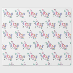 Rainbow Kitty Wrapping Paper