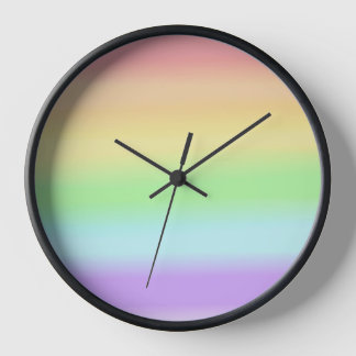 Rainbow Klok Clock