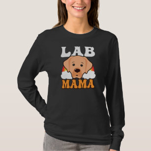 Rainbow Lab Mama Lab Mum T-Shirt