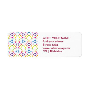 Rainbow Labels