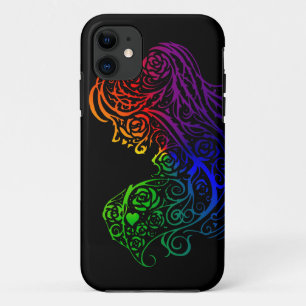 Rainbow Lady iPhone Case