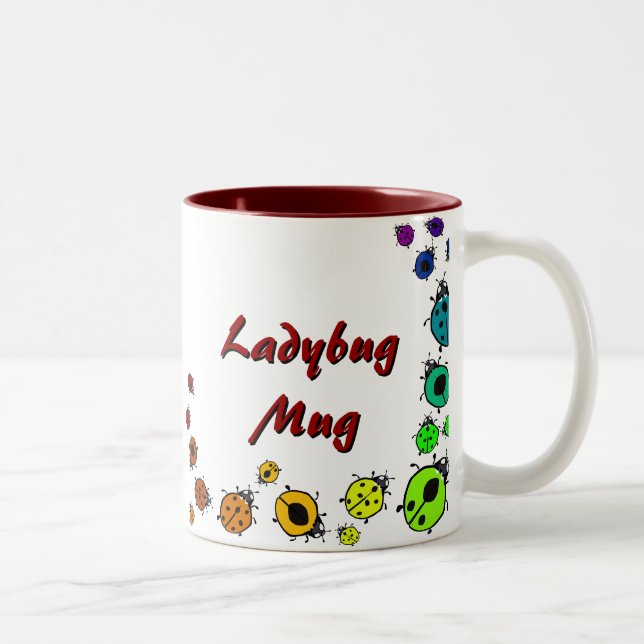 Rainbow Ladybug Mug (Right)