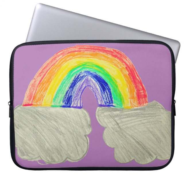 Rainbow Laptop Sleeve (Front)
