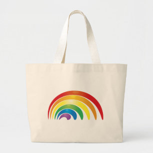 Rainbow Large Tote Bag