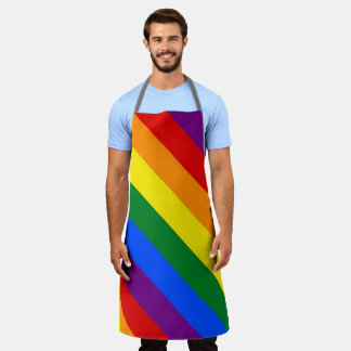 Rainbow Large Unisex Apron